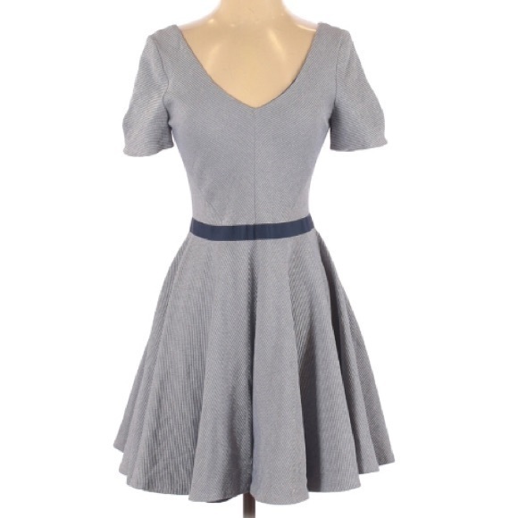 Z Spoke by Zac Posen Dresses & Skirts - Z spoke Zac Posen blue and white skater dr…